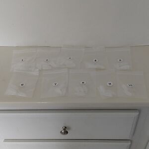 Bundle 20 x White Nail Tip Sets